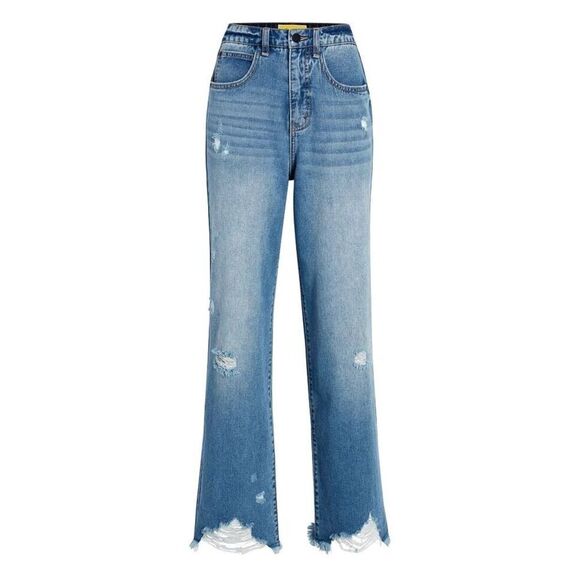 Circus NY Jeans Size 27 Blue High Waist Slouchy in Looking Glass Wash - Picture 1 of 11